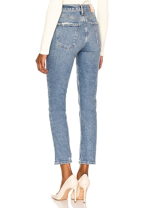 Citizens of Humanity Charlotte High Rise Straight Jeans in Denim-Medium. Size 24. Also in 23, 25, 26, 27, 28, 29, 30, 31, 32, 33, 34.