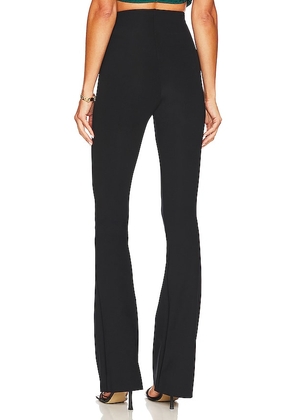 Commando Neoprene Flare Legging in Black. Size M. Also in XS, S, L, XL.
