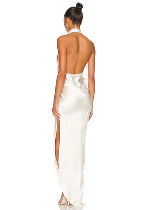 Amanda Uprichard X REVOLVE Samba Gown in Ivory. Size M. Also in L, S, XS.