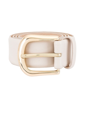B-Low the Belt Kennedy Belt in Cream. Size M. Also in L, XL.