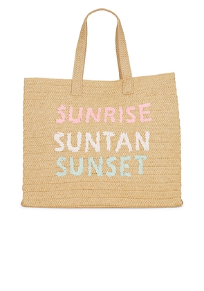 BTB Los Angeles Sunrise Sunset Tote in Neutral.