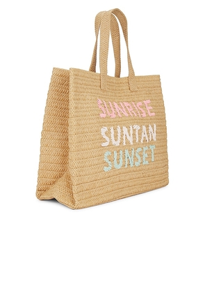 BTB Los Angeles Sunrise Sunset Tote in Neutral.