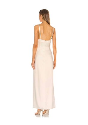Camila Coelho Reyna Maxi Dress in Ivory. Size M. Also in XS, S.