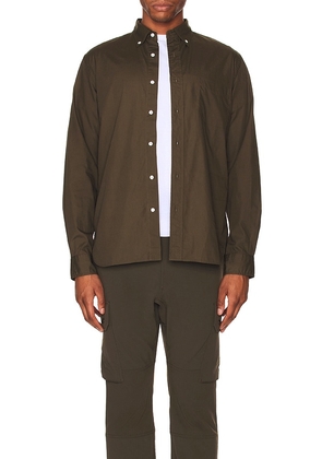 Beams Plus B.D Color Broad in Olive. Size S. Also in M.