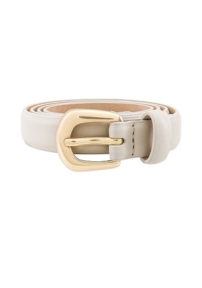 B-Low the Belt Kennedy Mini Belt in White. Size S. Also in M, L, XL.
