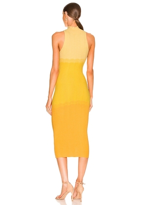 Camila Coelho Cressida Dress in Yellow. Size L. Also in S, XXS, XS, M, XL.