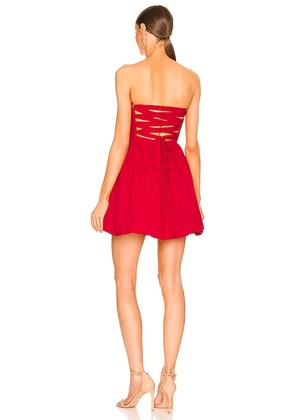 Amanda Uprichard x REVOLVE Stassie Dress in Red. Size M. Also in S, L, XS, XL.