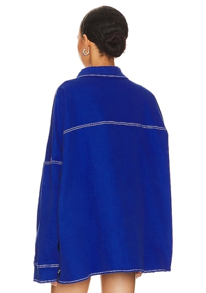 BY.DYLN Cooper Jacket in Royal. Size M. Also in L, S, XL, XS.