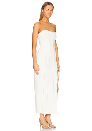 ELLIATT Whynter Maxi Dress in Ivory. Size M. Also in L.