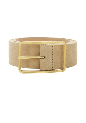 B-Low the Belt Milla Suede Belt in Beige. Size S. Also in XS, M, L, XL.