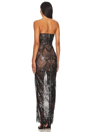 Bronx and Banco X Revolve Giselle Maxi Dress in Black. Size S. Also in M.