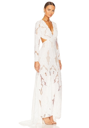 ELLIATT Registry Gown in Ivory. Size M. Also in XXS, XS, S, L, XL, XXL.