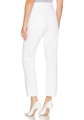 AGOLDE Cooper Cargo Jeans in White. Size 34. Also in 33.