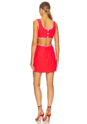 Amanda Uprichard x REVOLVE Beeba Dress in Red. Size M. Also in XS, S, L, XL.