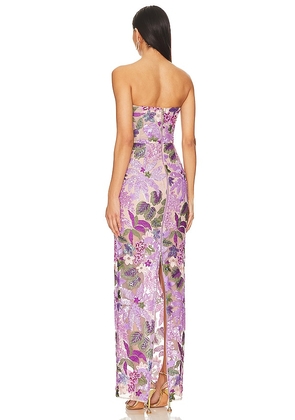 Bronx and Banco Dahlia Gown in Lavender. Size M. Also in XS, S, L.