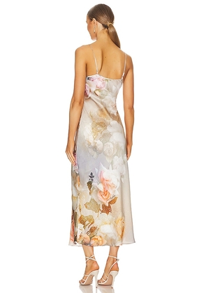 ALLSAINTS Bryony Rosalia Dress in Baby Blue. Size 12. Also in 0, 4, 6.