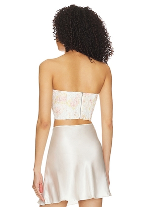 Bardot Lila Bustier in White. Size 12. Also in 8.