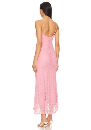 Bardot Adoni Midi Dress in Pink. Size 12. Also in 10.