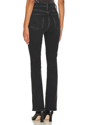 AGOLDE Nico High Rise Slim Boot Jeans in Black. Size 34. Also in 33.