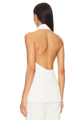 Bardot Freya Vest in White. Size 12. Also in 4, 6, 8, 10.