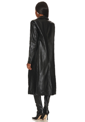 BY.DYLN Melani Trench in Black. Size L. Also in M, S, XS.
