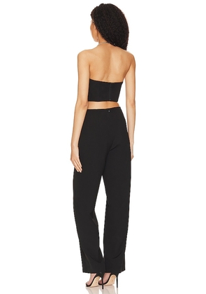 Bardot Ambiance Jumpsuit in Black. Size 2. Also in 8, 12.