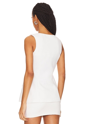 Amanda Uprichard Kya Top in White. Size S. Also in M.
