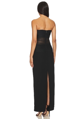 Amanda Uprichard X Revolve Myles Maxi in Black. Size XL. Also in L.