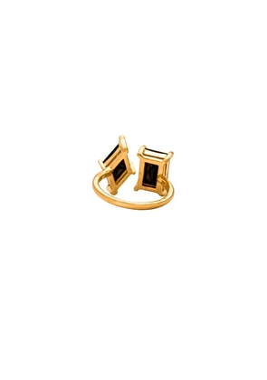 Ettika Kelly Ring in Metallic Gold. Size 5. Also in 6, 7, 8.