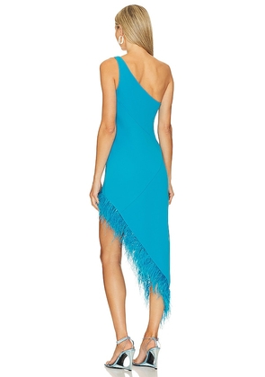 Amanda Uprichard X Revolve Viera Dress in Blue. Size XS. Also in S.