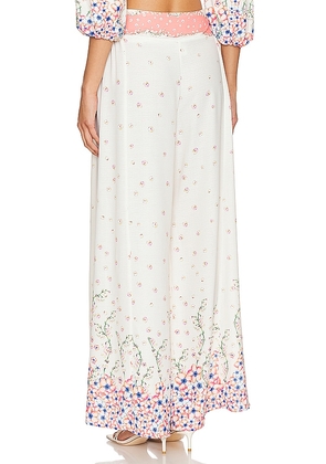 Agua Bendita x REVOLVE Mar Pants in Ivory. Size L. Also in M.