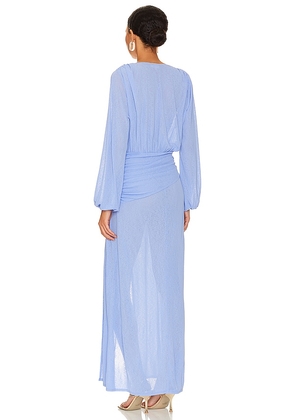 Camila Coelho Kimber Maxi Dress in Baby Blue. Size M. Also in L.