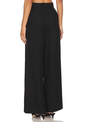 Bardot Enya Linen Pant in Black. Size 4. Also in 2.