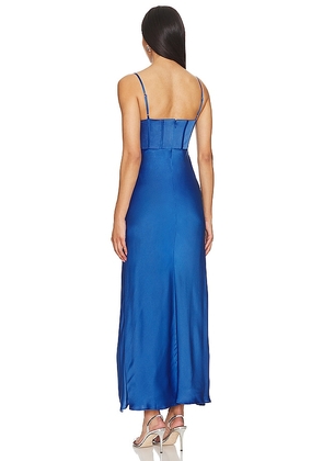 ASTR the Label Cannes Dress in Blue. Size S. Also in XS, M, L, XL.