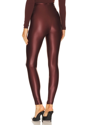 Commando Matte Metallic Legging in Brick. Size M. Also in XS.