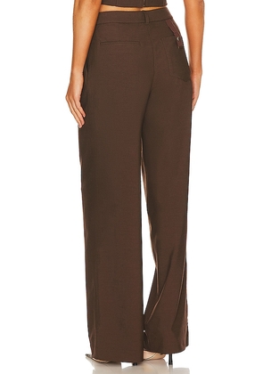Camila Coelho Xenia Pant in Brown. Size M. Also in XS, S, L, XL.
