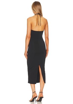 Bardot Erika Midi Dress in Black. Size L. Also in XS, S, M, XL.