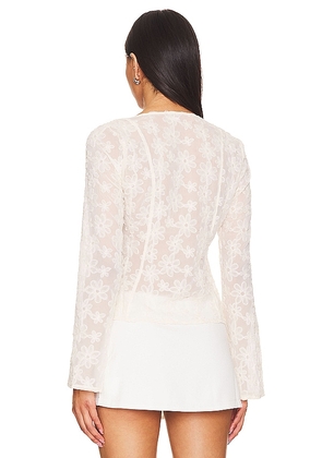 ASTR the Label Sassari Top in Cream. Size S. Also in M.