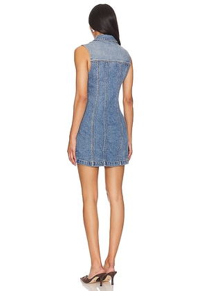 Abrand Button Up Dress in Denim-Medium. Size L. Also in S, XXS, XS, M.