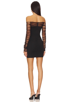 Camila Coelho Thais Mini Dress in Black. Size S. Also in XXS, XS, M.