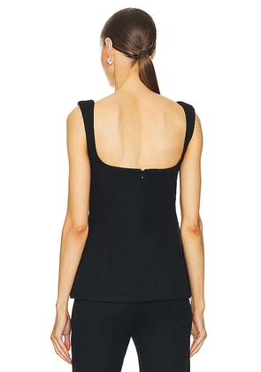 Clea Simona Panelled Top in Black. Size M. Also in XS, S, L.