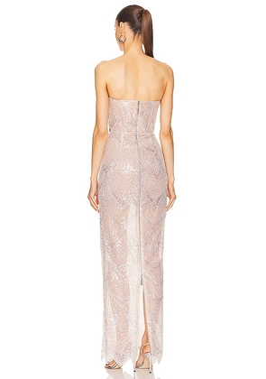 Bronx and Banco Giselle Blanc Gown in White. Size S. Also in XS, M, L, XL.