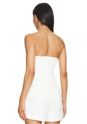 Ciao Lucia Ottavia Top in White. Size XL. Also in M.