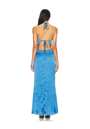 Baobab Lexi Dress in Blue. Size M. Also in XS, S.