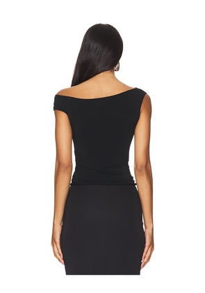 CLYQUE Emily Top in Black. Size M. Also in L, XL.