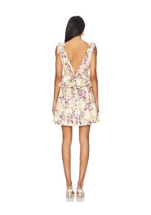 Agua by Agua Bendita Infinito Mini Dress in Purple. Size M. Also in S, L.