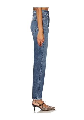 AGOLDE 90s Pinch Waist High Rise Straight Jeans in Blue. Size 26. Also in 23, 25, 27, 28, 29.