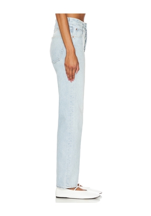 AGOLDE 90s Mid Rise Loose Fit Jeans in Denim-Light. Size 28. Also in 27.