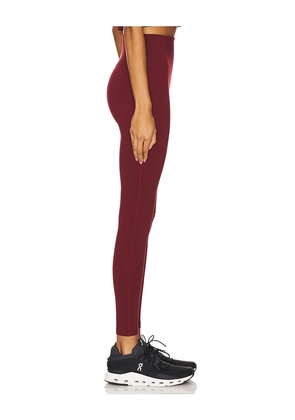 Beyond Yoga Powerbeyond Strive Midi Legging in Burgundy. Size XL. Also in XS.