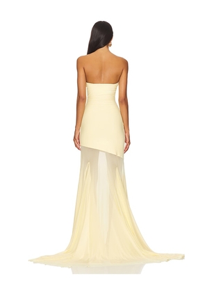 Deme by Gabriella Dahlia Gown in Yellow. Size S. Also in M, L, XL.